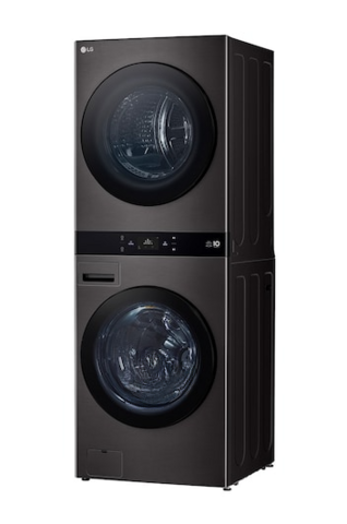 LG 洗22公斤+乾20公斤 WashTower™ AI 智控熱泵除濕滾筒洗乾衣機 WD-S2220B