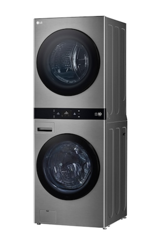 LG 洗22公斤+乾20公斤 WashTower™ AI 智控熱泵除濕滾筒洗乾衣機 WD-S2220VM